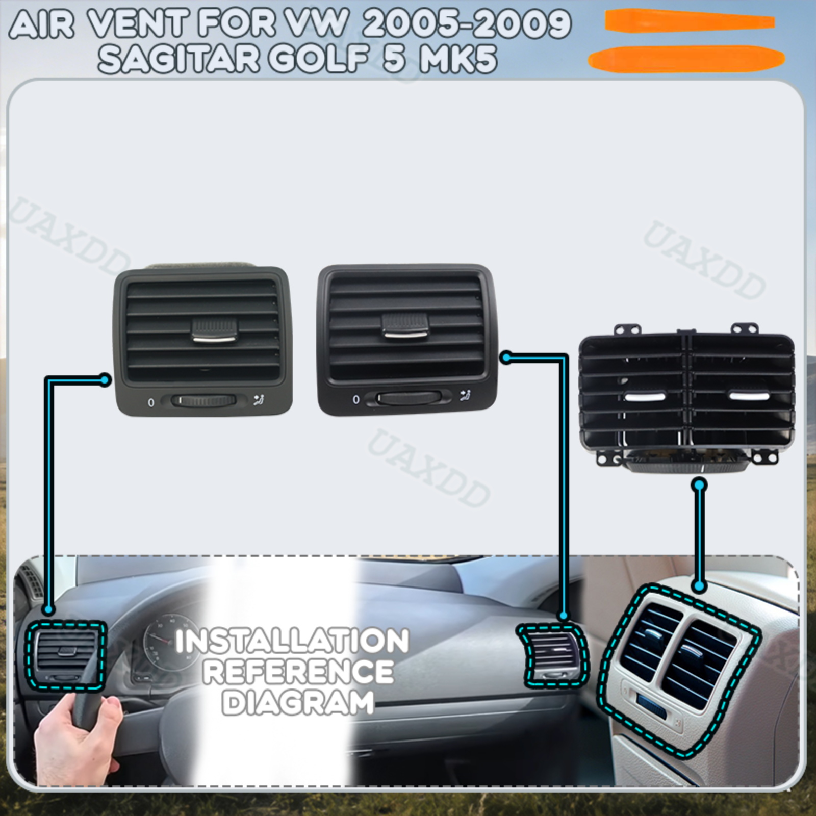 Golf Equipment Outlet - Вентиляционная решетка кондиционера (HVAC) в сборе