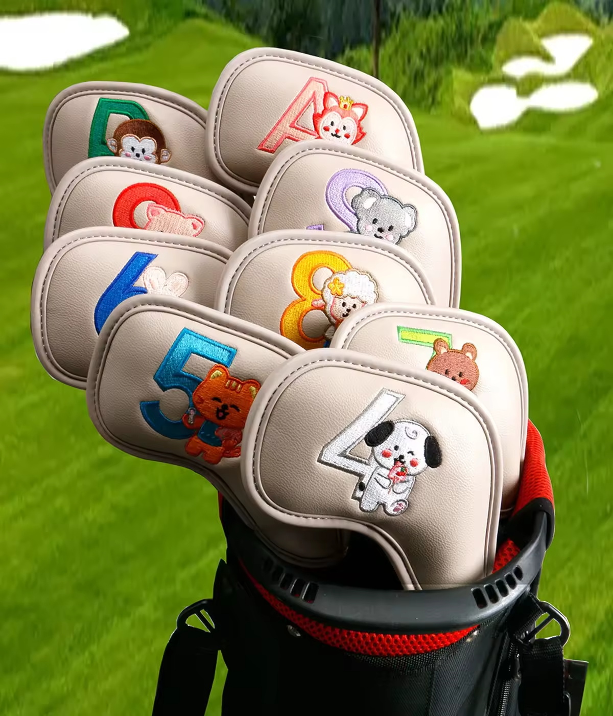Набор из 9 милых чехлов для го – обзор и цена Golf Equipment Storage